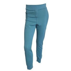 Nike Leggings Womens M Waffle Knit High Waist Everyday Sportswear Mineral Teal